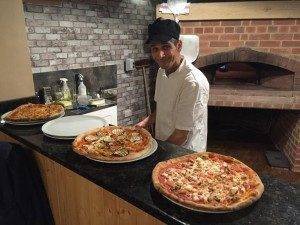 Pizza oven in Belper