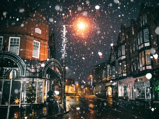 Belper Christmas Lights Switch On