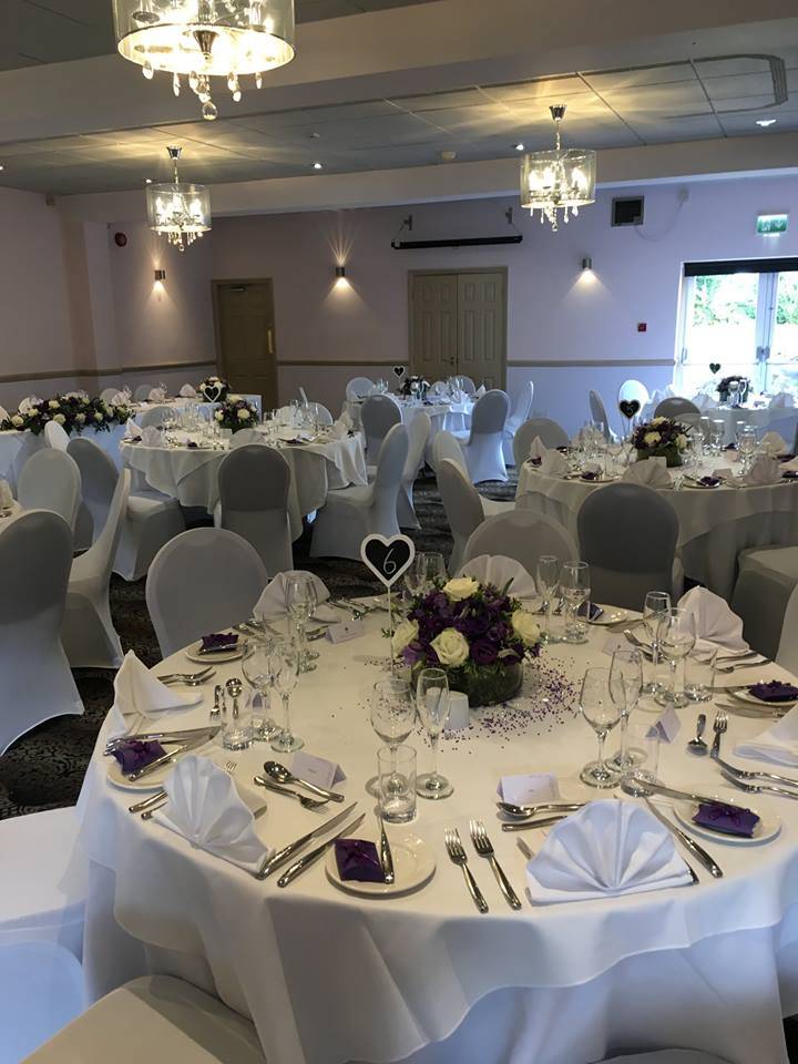 Wedding Breakfast - Lion Hotel Wedding Venues in Derbyshire